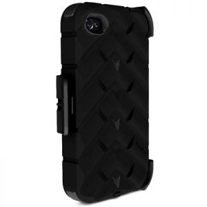  Gumdrop Drop Series Case Black/Black for iPhone 4 (DS4G-BLK-BLK)